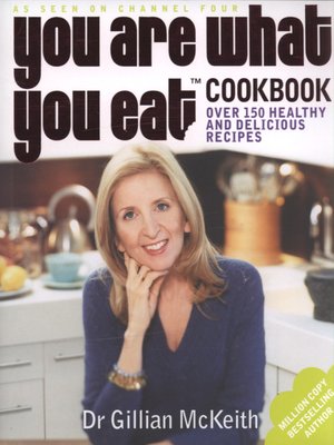 cover image of You are what you eat cookbook